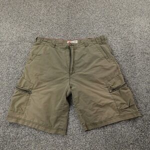 VTG Mossimo Shorts Mens 40 Brown Cargo Hiking Baggy Skate Grunge‎ Faded 00s Y2K
